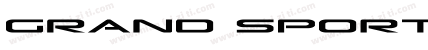 Grand Sport Leftalic字体转换